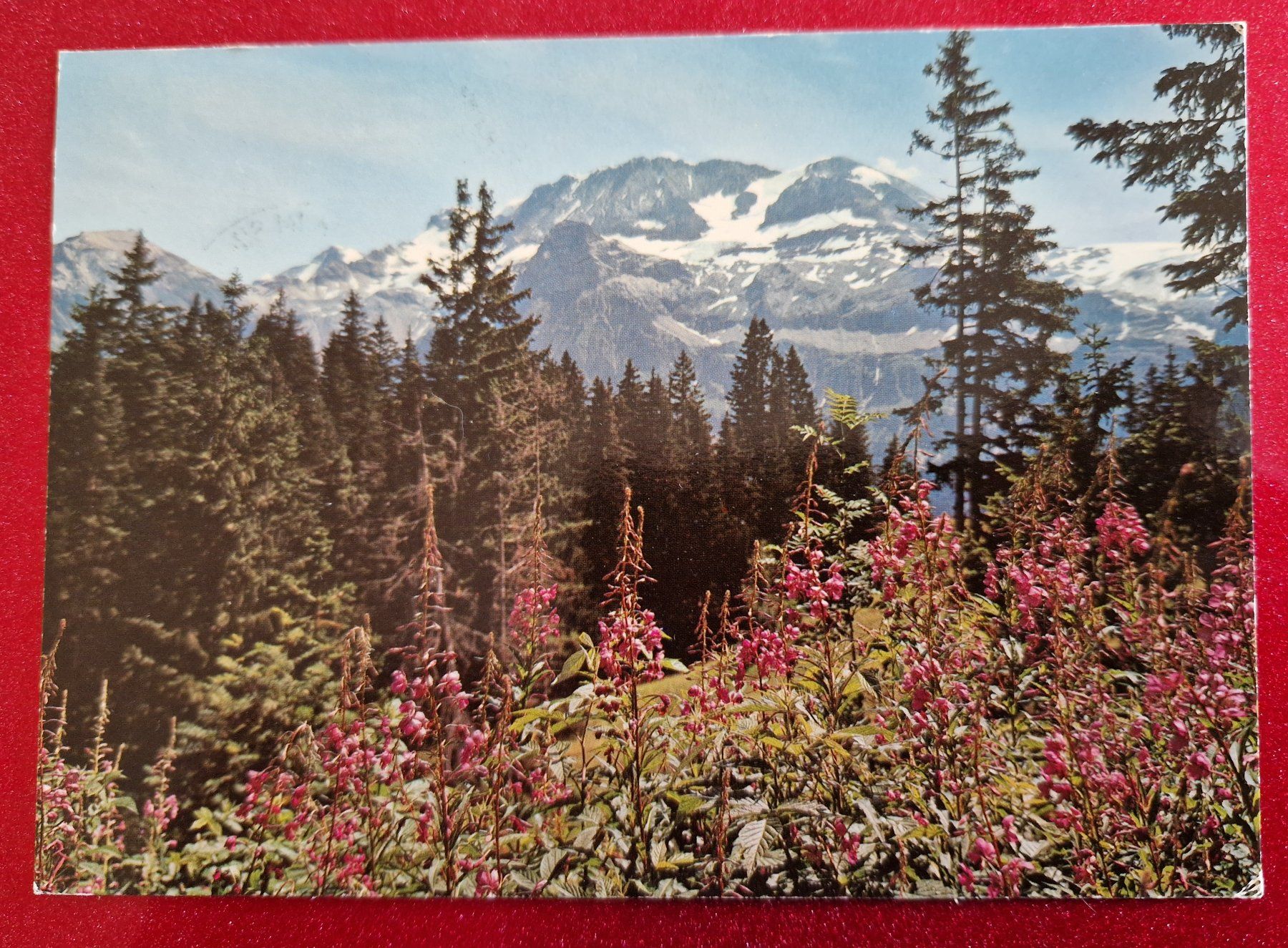 Ansichtskarten: Lenk, Wildstrubel, Berner Oberland 1972 – Gebraucht aus Melchnau von Arthurius